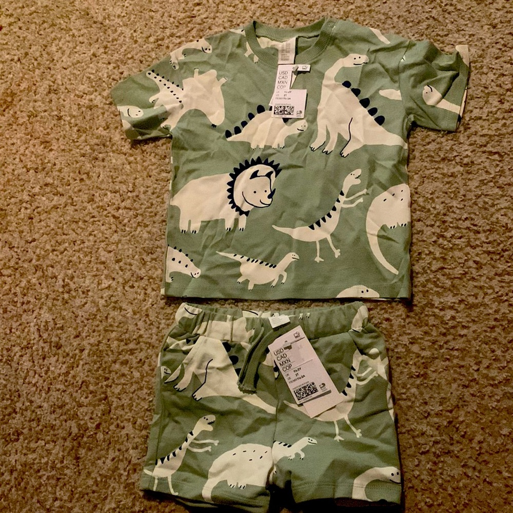 H&M Shorts and Top Set, 2T